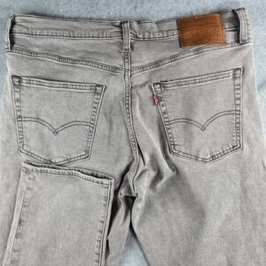 Levi's 511 Slim Fit Jeans Men 36x30 Grey Premium Denim Stretch W36 L30